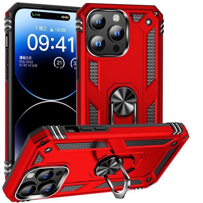 Foreign Trade Suitable for Iphone17Pro Military Armor Mobile Phone Case Apple 16Promax Bracket Anti-Fall Protective Case Foreign Trade Suitable for Iphone17Pro Military Armor Mobile Phone Case Apple 16Promax Bracket Anti-Fall Protective Case
