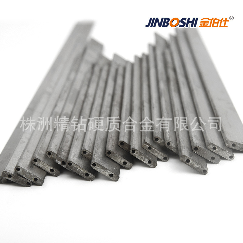YG8方孔刀条 钨钢长条合金双圆孔方长条用于纺织机械穿线梭