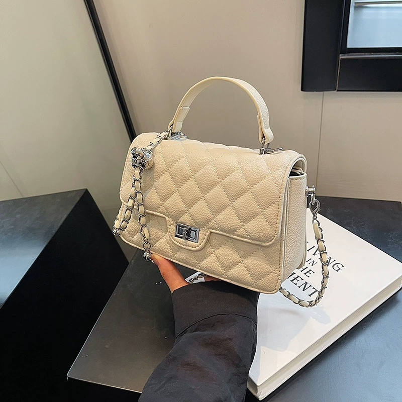 Цепь, сумка через плечо, сумка на одно плечо, переносная подмышка, стиль Chanel, сумка-цепь