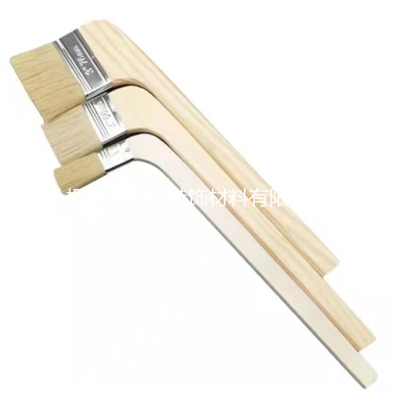 1-inch curved handle brush [mixed wire]]