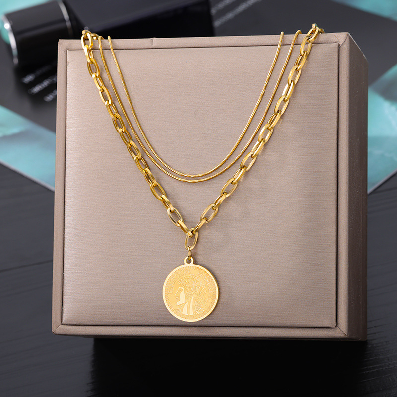 Multi-layered Chain Necklace