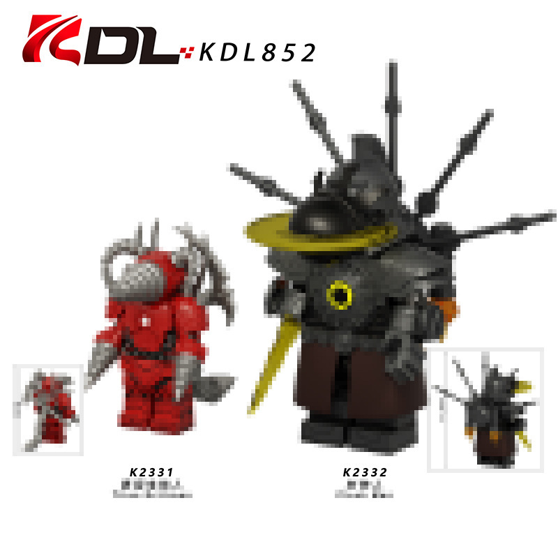 [Packaged] Kdl852 Animation Series Cross-Border Foreign Trade Hot-Selling Children's Educational Building Block Minifigure Toys