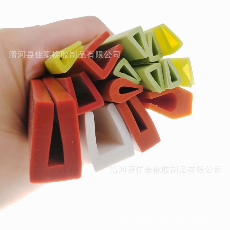 U型橡胶密封条 U型玻璃包边条 U型硅胶密封条 u型耐高温防撞条