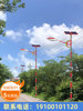 民族風特色太陽能路燈LED農村建設6米景觀戶外市政工程道路照明燈