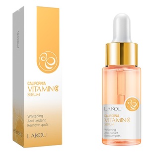 Эссенция LAIKOU Laiko Vitamin C, 17 мл, увлажняющая и увлажняющая эссенция VC, трансграничная косметика, увлажнение кожи креветок