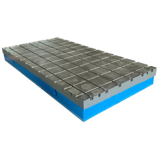Welded T-groove cast iron worktable Inspection and measurement of marking gauges Heavy-duty thickened cast iron plate