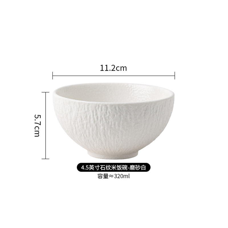 Juego de platos creativos de alta gama en blanco y negro japonés, platos transfronterizos, tazones de cerámica, platos occidentales, platos de fiador, vajillas de cerámica image 14