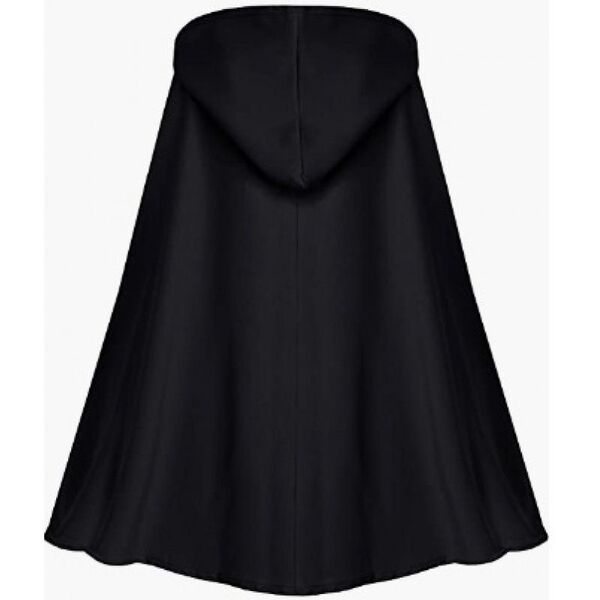 Black trench coat for men and women