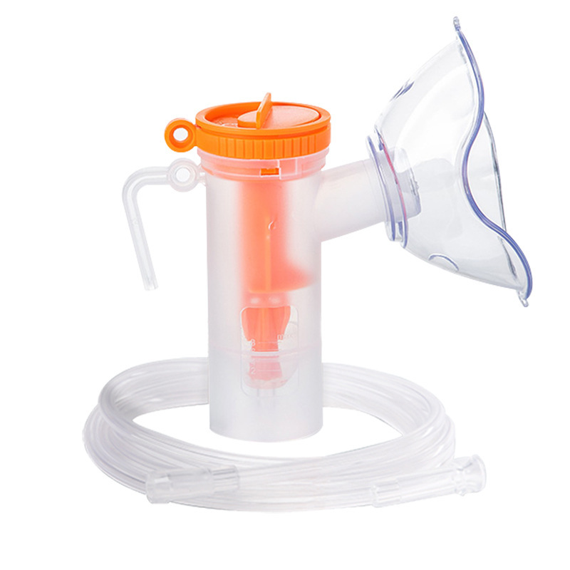 Jingkangyu Atomization Mask Breathing Mask for Adults and Children, Universal Disposable Adjustable Atomization Cup Inhaler Tube