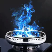Производители газовой плиты из нержавеющей стали ветрозащитная Бытовая универсальная двухслойная ветрозащитная кольцевая газовая плита на сжиженном газе энергосберегающая Крышка стойки