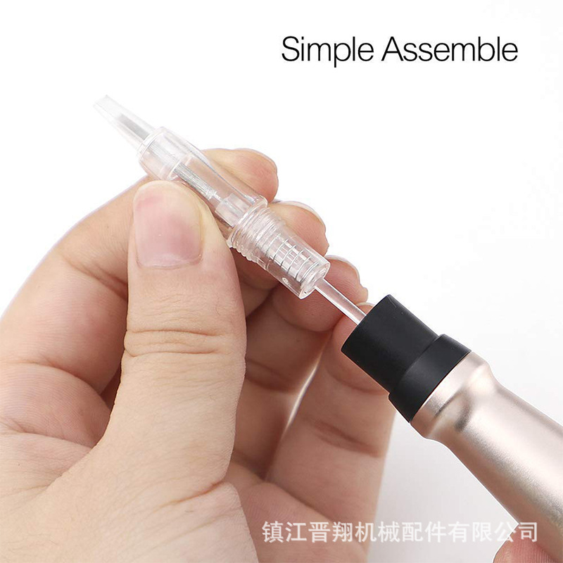 Xiamen Dream Tattoo Integrated Needle Single Needle Beauty Needle Tattoo Needle Eyebrow Tattoo Consumables Disposable Tattoo Needle Semi-Permanent