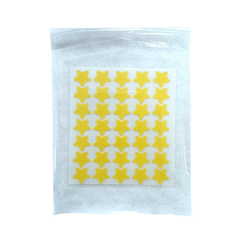 Подложки Acne Patch Genuine — наклейки для акне Hydrocolloid звезды, 40–51 шт, цветной консилер
