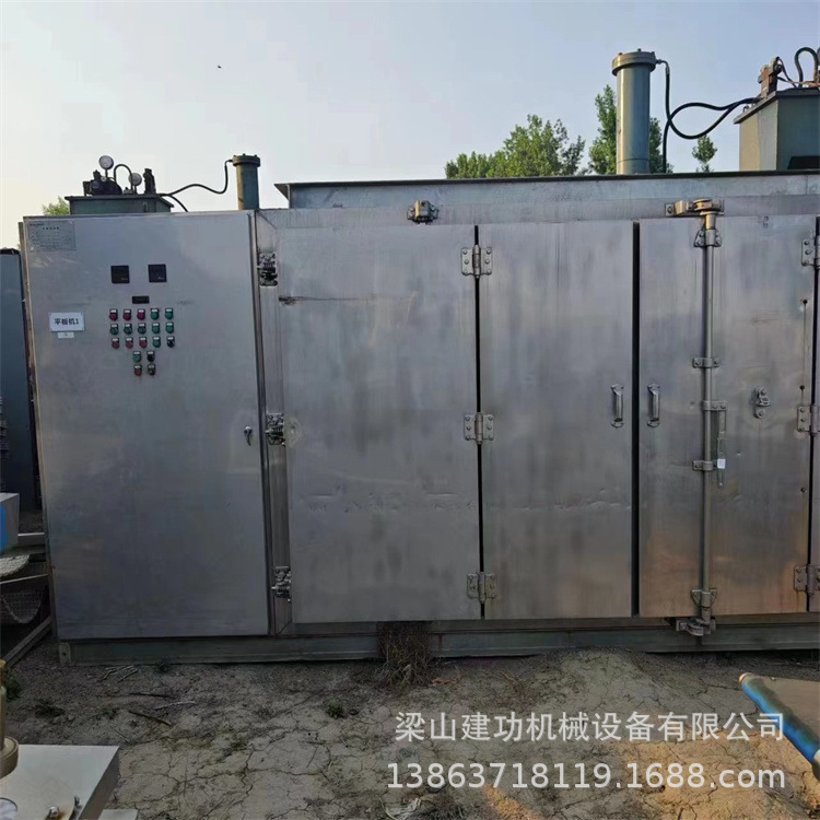 二手液压平板速冻机 装盘海鲜冻结机 肉类超低温速冻机设备 建功