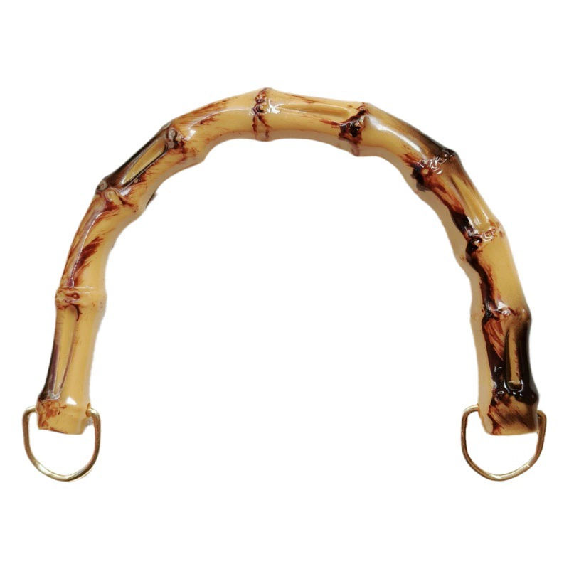 Аксессуары для фурнитуры для багажа, пластиковые бамбуковые ручки, тканая корзина, имитация бамбуковых ручек, бамбуковые ручки, фурнитура