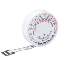 供应圆形BMI卷尺 脂肪测量卷尺 腰围尺 外贸 57g