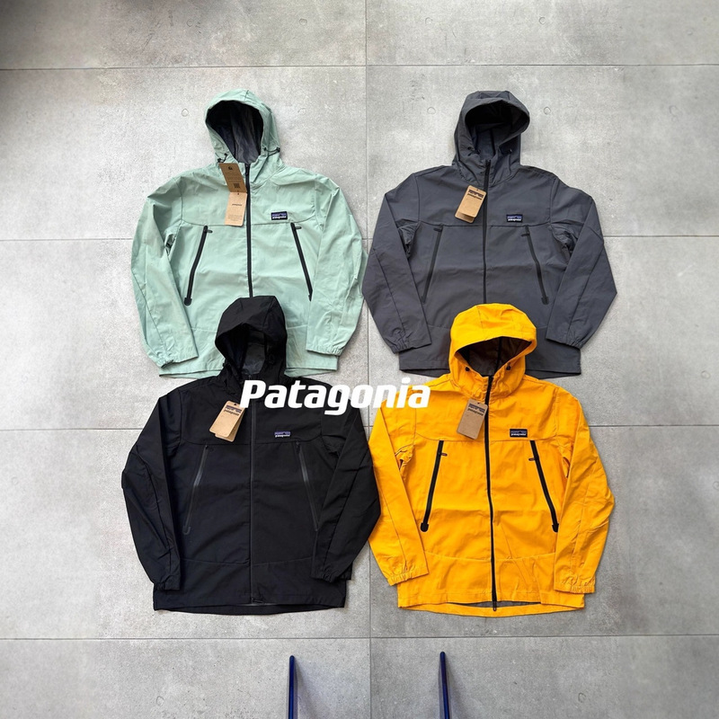 巴塔pata冲锋衣24新款户外防水硬壳压胶拉链夹克情侣男女防水透气|undefined