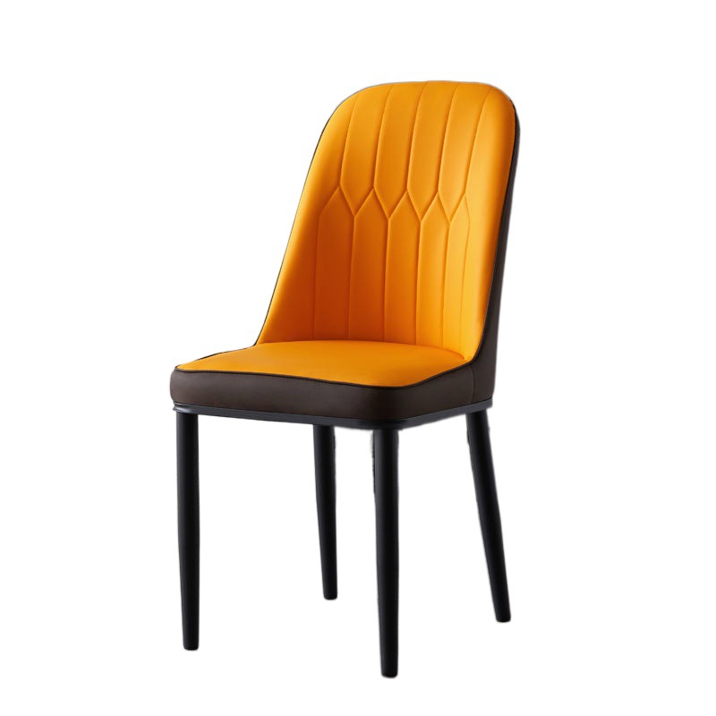 Silla de comedor de lujo ligero, hogar, restaurante simple, respaldo, taburete de maquillaje, mesa y silla de ocio, silla de negociación de hotel, una pieza al por mayor