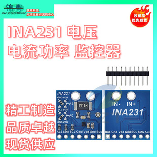 Ina231 Voltage Current Power Monitor Alarm Function 36V Bidirectional I2C R100