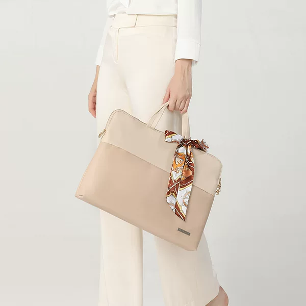 Computer Bag Women's Portable Notebook Bag Business Apple mac Small New air Huawei HP Dell Single Shoulder Crossbody Bag