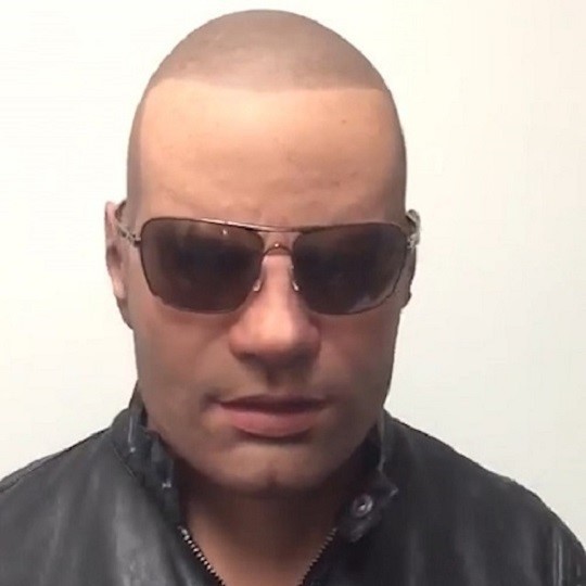 Barba blanca máscara de hombre viejo Santa Claus máscara de la cabeza cubierta de Halloween nuevo Calvo viejo hombre máscara de la peluca