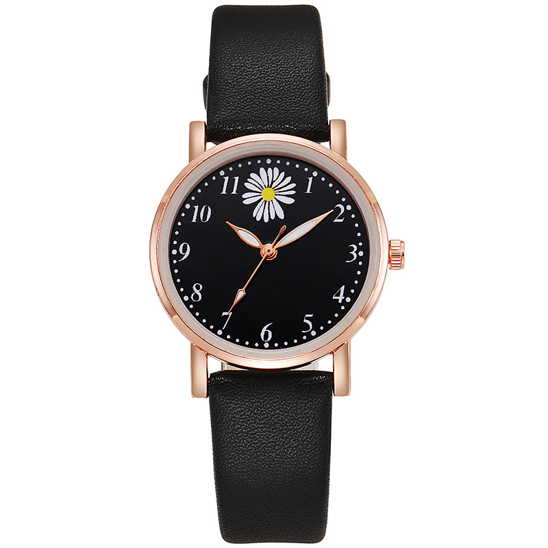 皮带小雏菊:黑色白底图