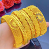 Gold bracelet for bride, does not fade, wholesale