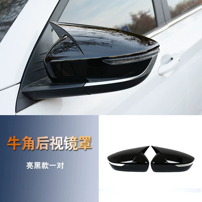 Jietu X70plus/X90 Shanhai L7/L9 Şüşə kənarı xromları/moldingləri - glossy-black-model-a-pair-of-rearview-mirrors