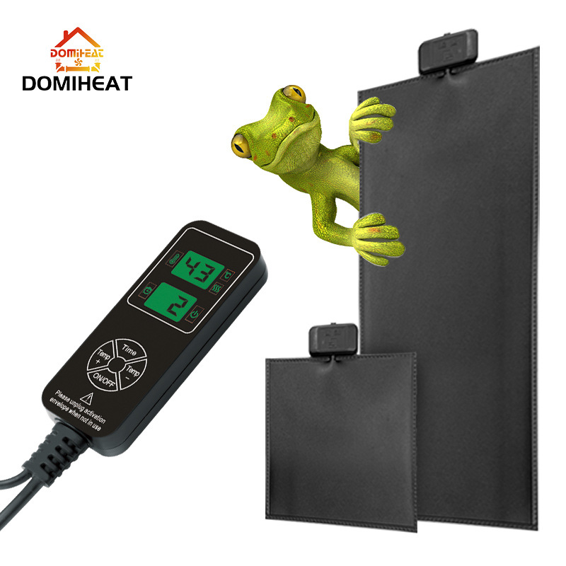 Calentamiento Almohadilla para mascotas Almohadilla calefactora Control de temperatura Película calefactora de PVC Impermeable Comercio exterior Temperatura constante Shougong Lagarto Douyu Cuerno Rana Enviar