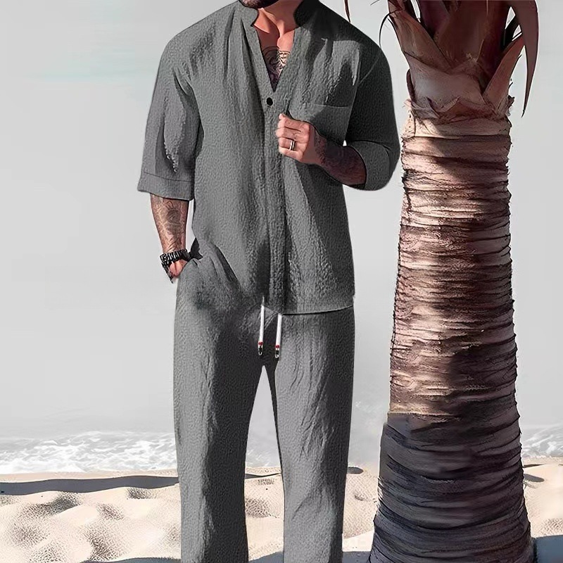 회색