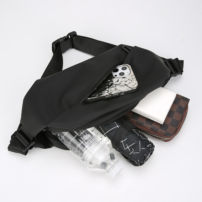 Nuevo bolso de cintura de hombre transfronterizo bolso de teléfono móvil multifuncional bolso de pecho de gran capacidad bolso de hombro casual