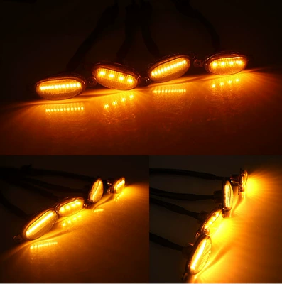 Other lights — net 4LED small yellow light