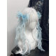 1Gangster Inn Original Headwear Hairclip Double Paytail Accessories Japanese House Subculture Water Color