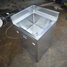 不锈钢水槽台面一体洗菜盆厨房橱水池作台商用家用洗手台盆