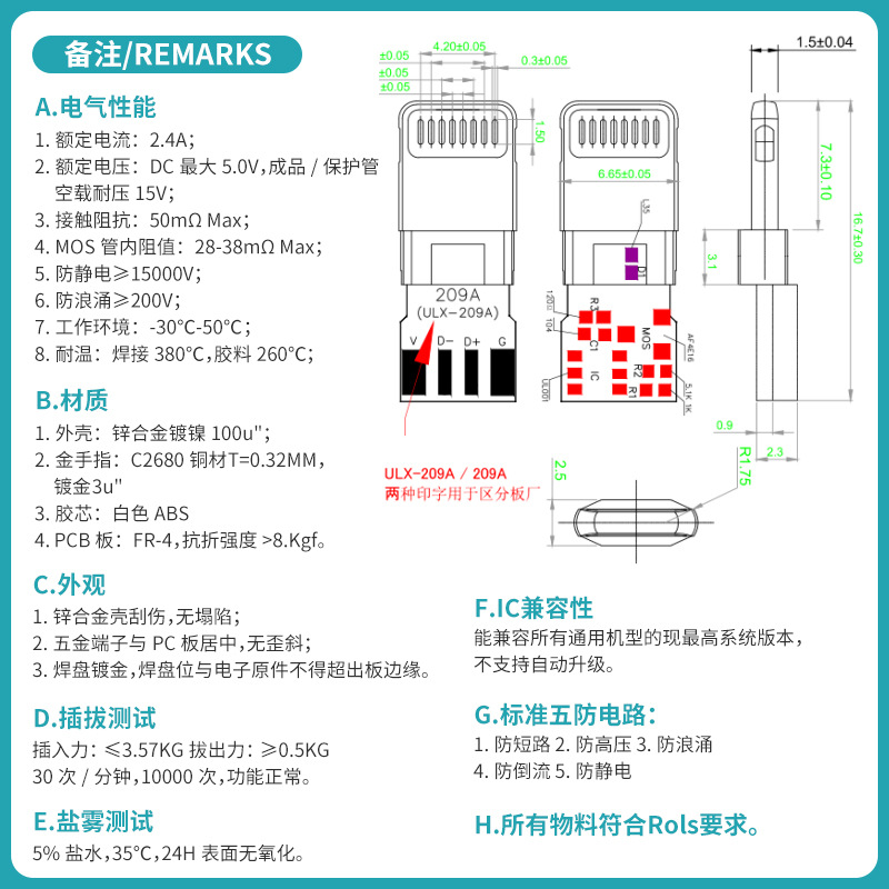 适用iphone11苹果数据线 type-c华为安卓快充usb充电线2m3米加长详情11