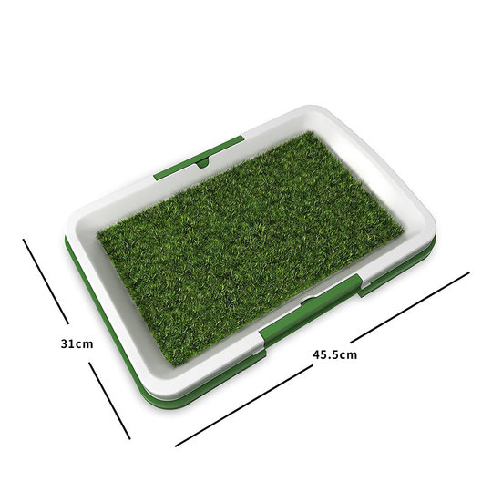 宠物厕所草坪狗厕所狗狗厕所大号大小便分离狗便盆宠物用品跨境