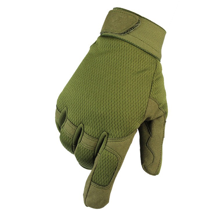 Cross-Border dedo completo deportes al aire libre montañismo nylon camuflaje transpirable guantes de montar guantes de moto guantes tácticos de los hombres