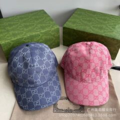 G经典单花字母棒球帽时尚鸭舌帽网红爆款高端货男女款防晒遮阳帽