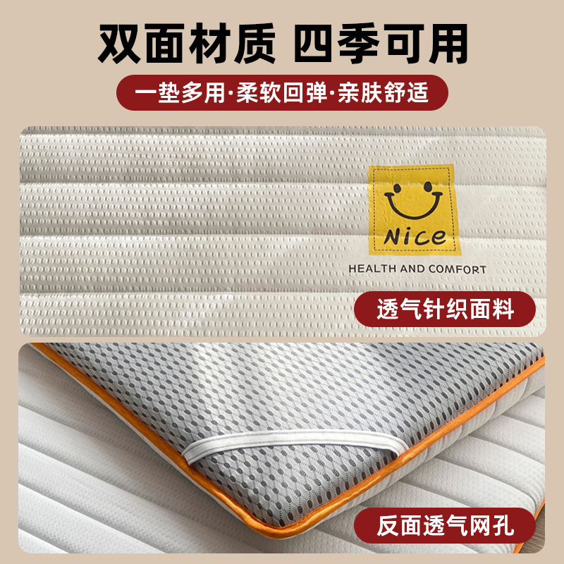 Colchón plegable cubierta de colchón blando doméstico dormitorio de arroz para estudiantes cama individual colchón especial para alquiler