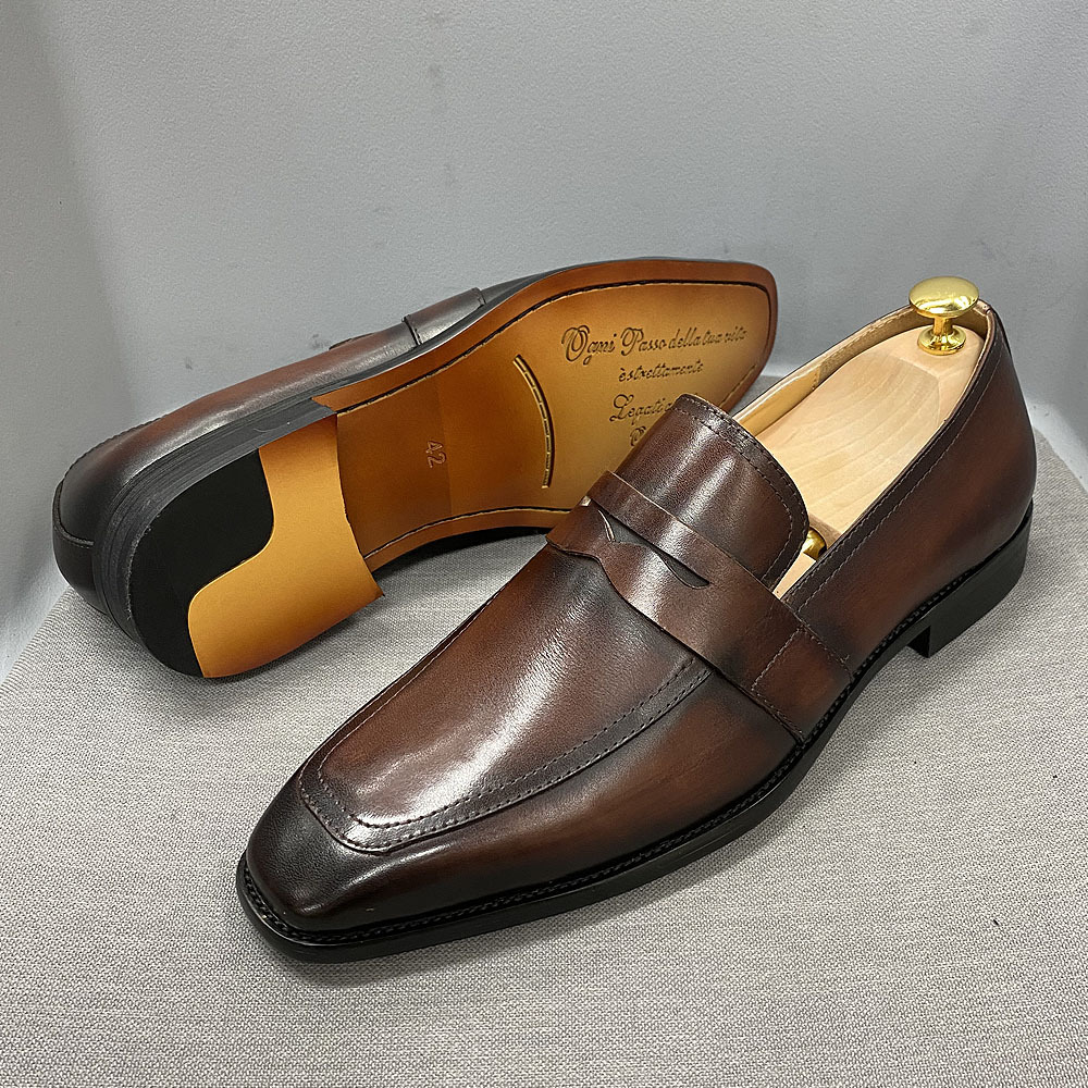 Classic Italian Style Loafers 6