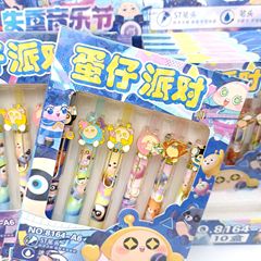卵の子のパーティーの合金のパッチの中性の筆のサンリオの星の夜の魔法使いの創意の高い顔の値の漫画はぼうっとしている少女を萌えます。