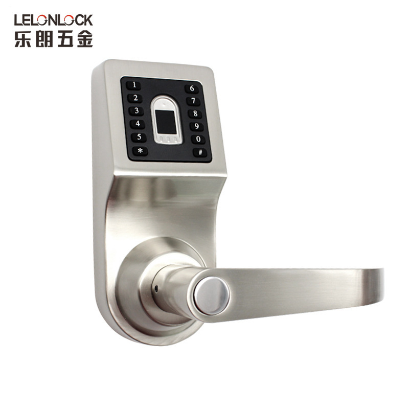 Comercio exterior al por mayor cerradura de contraseña electrónica inteligente puede reemplazar la cerradura esférica de la puerta interior del hotel de la oficina cerradura de la huella digital