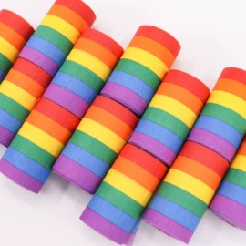 节庆用品;拉花、彩带;纸质工艺品