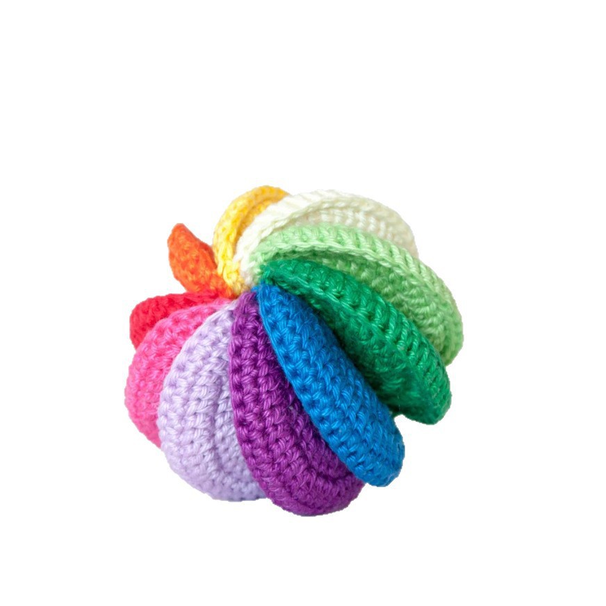Crochet combinado patrón crochet juguete patrón sensorial bola dedos juguetes patrón crochet regalo de bebé
