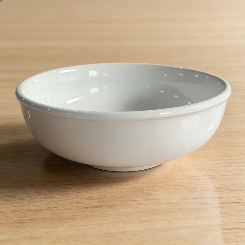 Juego de Vajilla de Cerámica de Porcelana, Esmaltado Blanco, Color Sólido, para Hotel, Restaurante y Hogar image 17