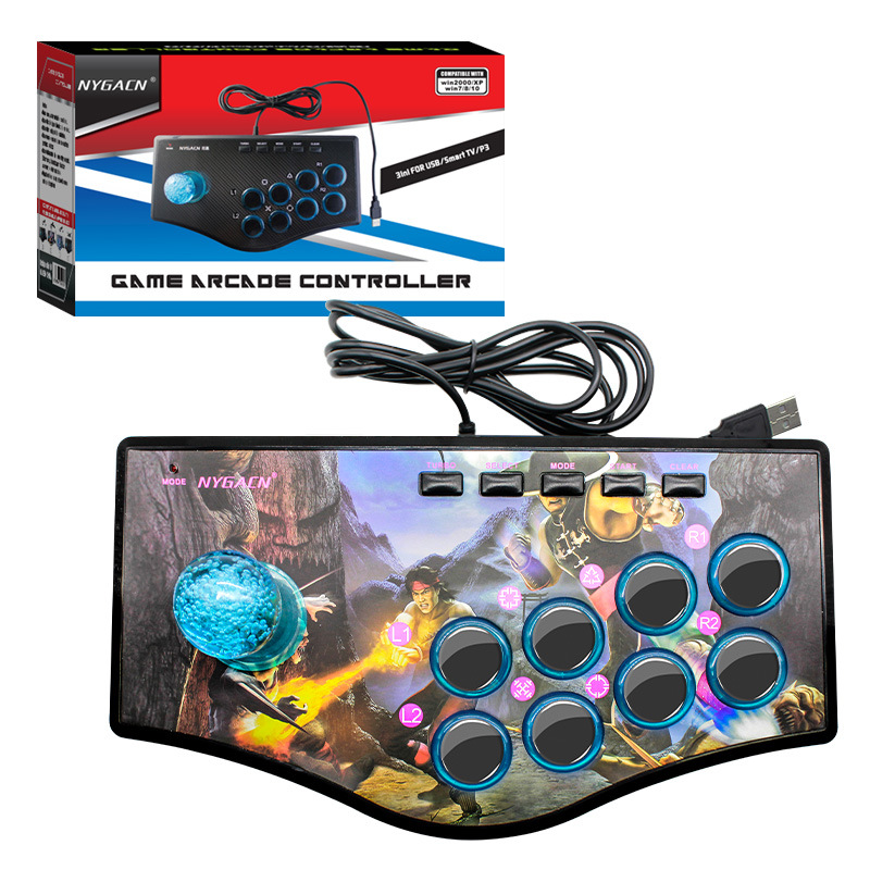 Suministro directo transfronterizo pc ordenador TV proyector P3 Android teléfono móvil con cable boxeo rey juego de arcade rockero venta al por mayor