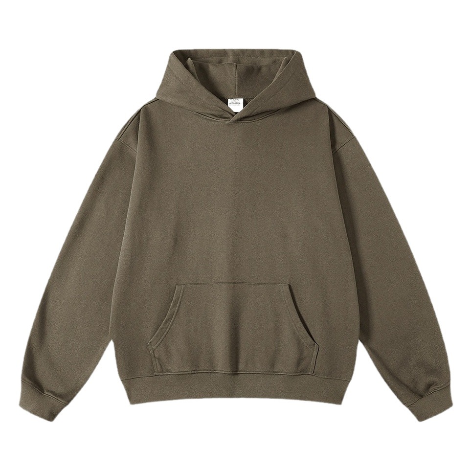 Conjunto de Sudadera con Capucha para Hombre BE, Otoño 2025, Estilo Americano, Marca de Moda, Color Sólido