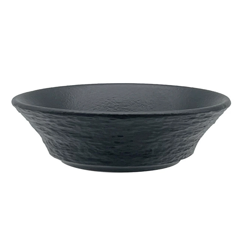 검은 작은 맛 요리