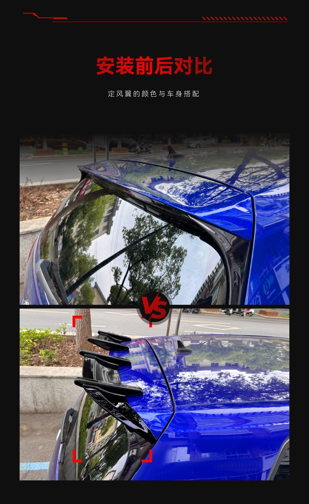 Suitable for 2013-2019 Golf Golf Golf7 Mk7/7.5 R Gti Gtd Ak Top Wing Rear Wing Modification Parts