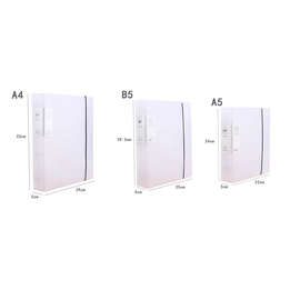批发活页夹外壳插页文件夹5打孔夹透明资料袋夹图片相册本5夹