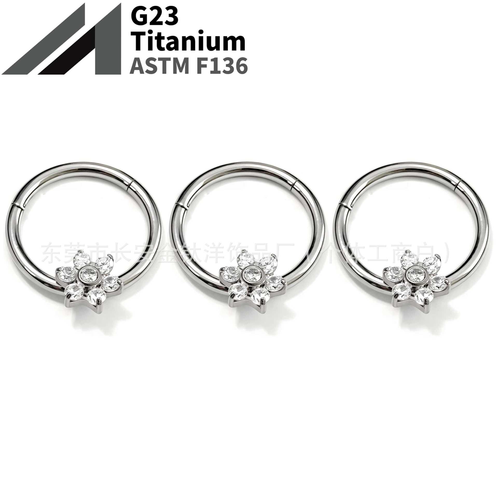 16G labret stud size and finish detail